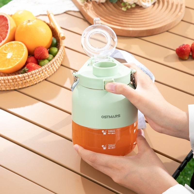 OSTMARS Portable Juicer – USB Rechargeable Compact Blender for Smoothies & Fresh Juices