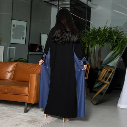 Modest Abayas for Women – Dubai Fashion, Open Abaya, Eid Al Adha Kaftan Robe 2025